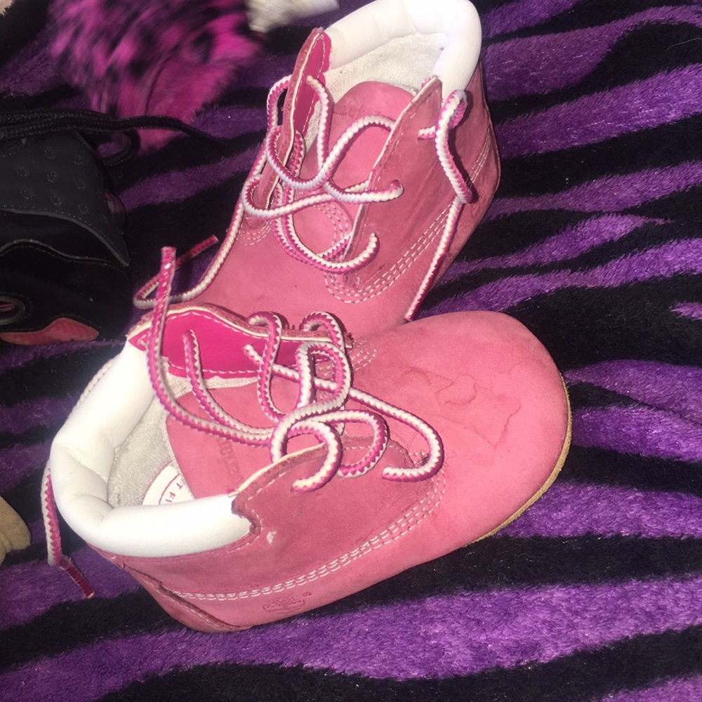 Pink timberlands